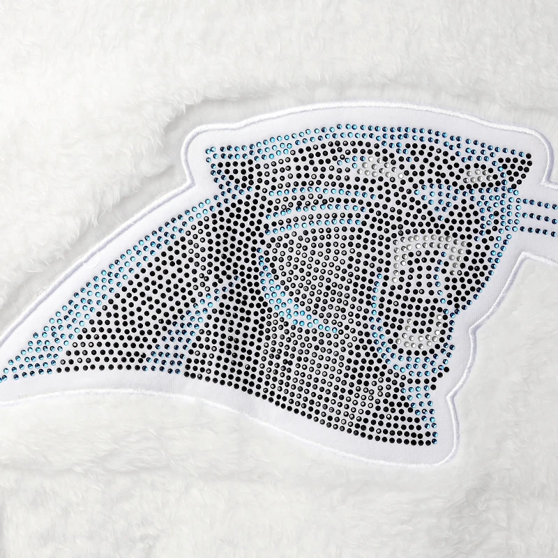 Sweat-shirt à enfiler Milestone Tracker des Panthers de la Caroline Touch pour femme, blanc