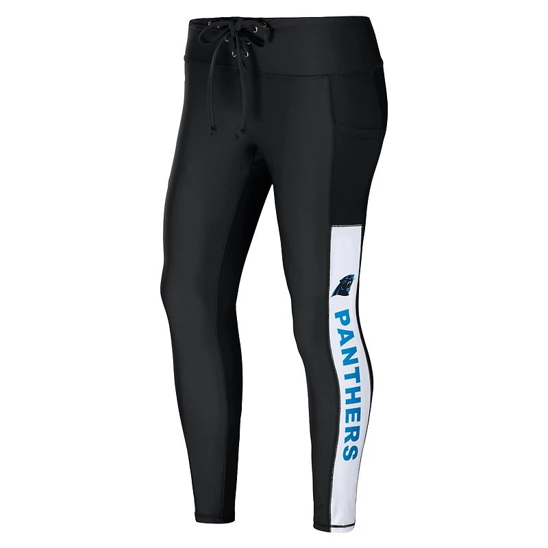 Legging noir des Panthers de la Caroline WEAR by Erin Andrews pour femmes