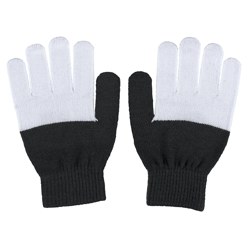 Gants à blocs de couleurs Carolina Panthers WEAR by Erin Andrews pour femmes