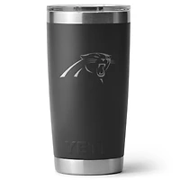 YETI Carolina Panthers 20oz. Rambler Tumbler with Magslider Lid