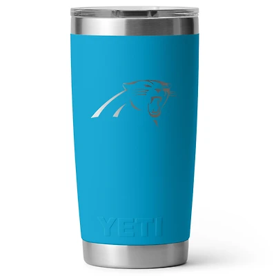 YETI Carolina Panthers 20oz. Rambler Tumbler with Magslider Lid