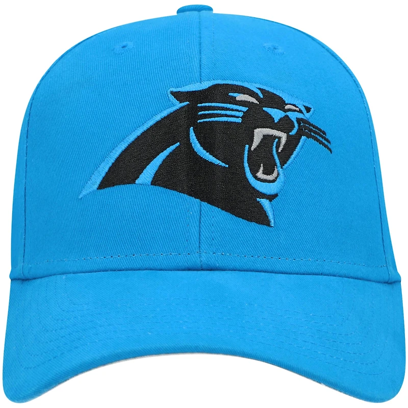 Youth '47 Blue Carolina Panthers Basic MVP Adjustable Hat