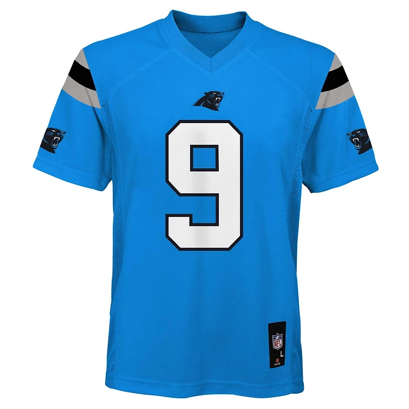 Maillot de joueur réplique Bryce Young Blue Carolina Panthers pour jeunes