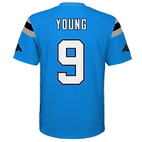 Maillot de joueur réplique Bryce Young Blue Carolina Panthers pour jeunes