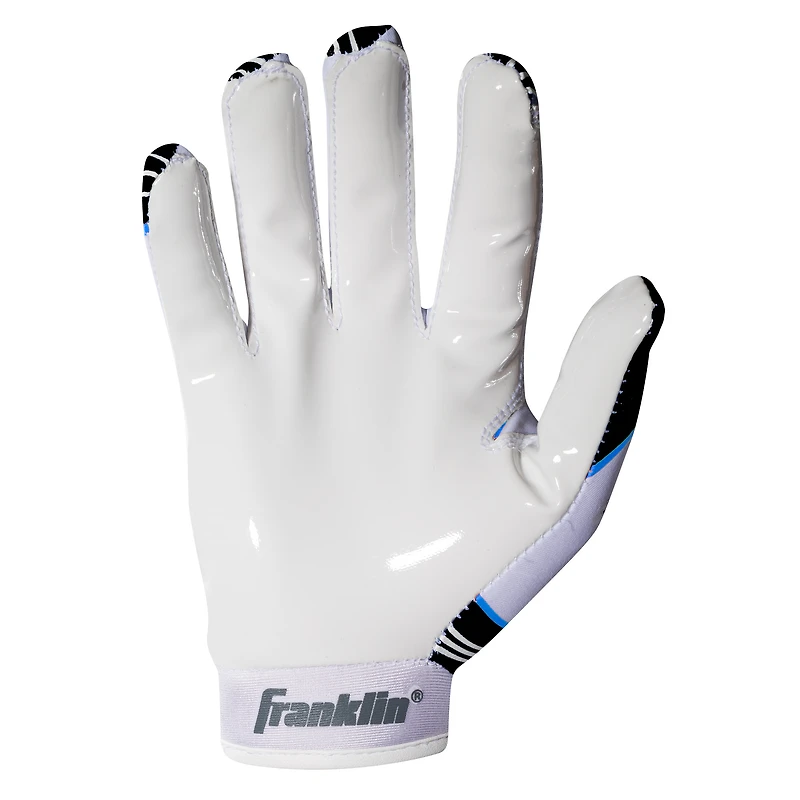 Youth Franklin Sports Carolina Panthers Receiver Gloves