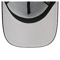 Casquette ajustable New Era Black Carolina Panthers 9FORTY pour jeunes