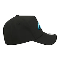 Casquette ajustable New Era Black Carolina Panthers 9FORTY pour jeunes