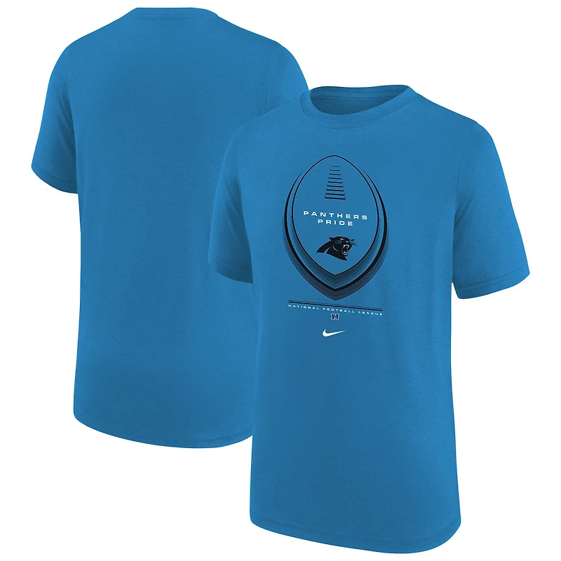Youth Nike  Blue Carolina Panthers Icon Legend Dri-FIT T-Shirt