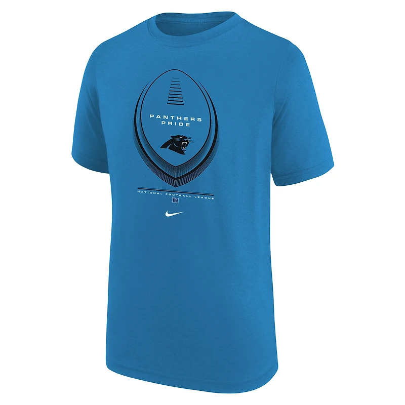 Youth Nike  Blue Carolina Panthers Icon Legend Dri-FIT T-Shirt