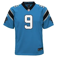 Maillot de match Nike Bryce Young Blue des Carolina Panthers pour jeune