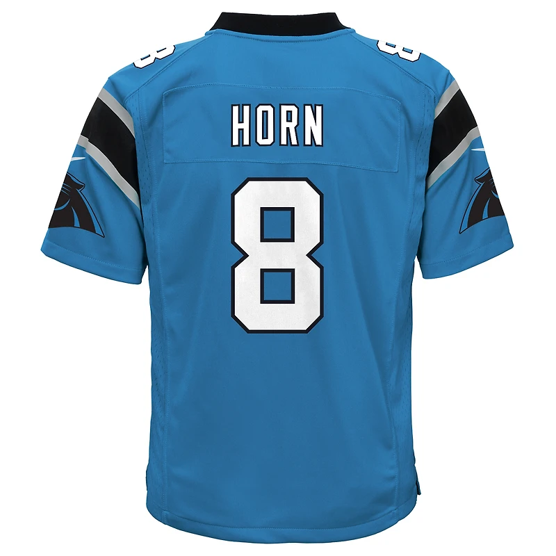 Youth Nike Jaycee Horn Blue Carolina Panthers Game Jersey