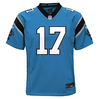 Maillot de match alternatif Nike Xavier Legette bleu pour jeunes des Carolina Panthers