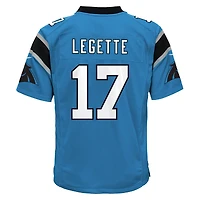 Youth Nike Xavier Legette Blue Carolina Panthers Alternate Game Jersey