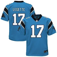 Youth Nike Xavier Legette Blue Carolina Panthers Alternate Game Jersey