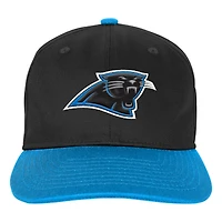 Youth Outerstuff  Black Carolina Panthers True Retro Adjustable Hat