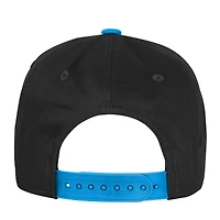 Youth Outerstuff  Black Carolina Panthers True Retro Adjustable Hat