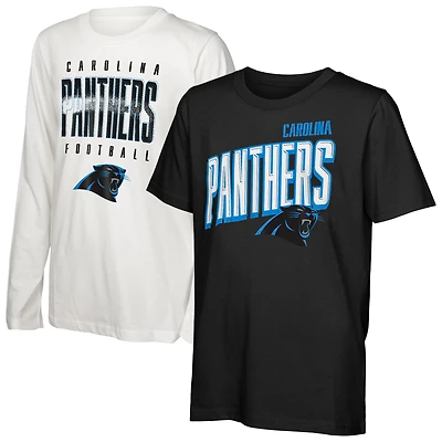 Ensemble de t-shirts Youth Outerstuff Carolina Panthers The Mix Combo