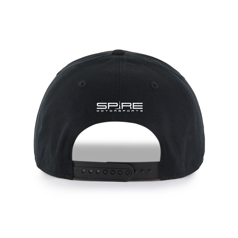 Chapeau ajustable Carson Hocevar Rope Hitch noir pour homme, modèle 47
