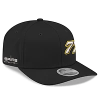 Men's New Era  Black Carson Hocevar 9SEVENTY Stretch-Snap Hat