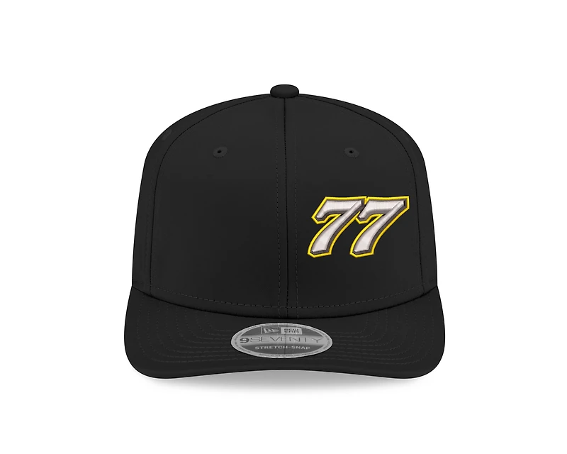 Men's New Era  Black Carson Hocevar 9SEVENTY Stretch-Snap Hat