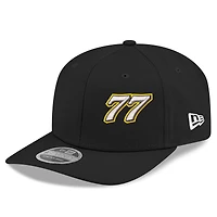 Men's New Era  Black Carson Hocevar 9SEVENTY Stretch-Snap Hat