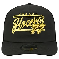 Men's New Era  Black Carson Hocevar Driver Script 19TWENTY Adjustable Hat