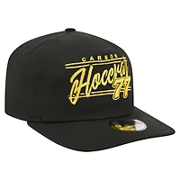 Men's New Era  Black Carson Hocevar Driver Script 19TWENTY Adjustable Hat