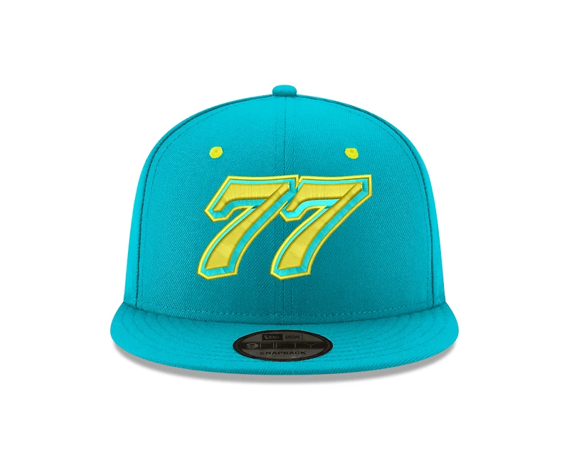Men's New Era  Blue Carson Hocevar 9FIFTY Snapback Hat
