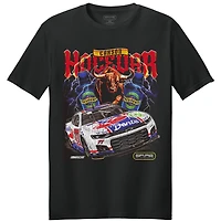 T-shirt noir pour homme E2 Apparel, Carson Hocevar, Chili's Car