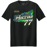 T-shirt noir pour homme Spire Motorsports Carson Hocevar