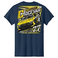 Men's Spire Motorsports  Navy Carson Hocevar Zeigler Car T-Shirt