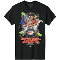 Unisex Spire Motorsports Black Carson Hocevar Chili's Ride The 'Dente T-Shirt