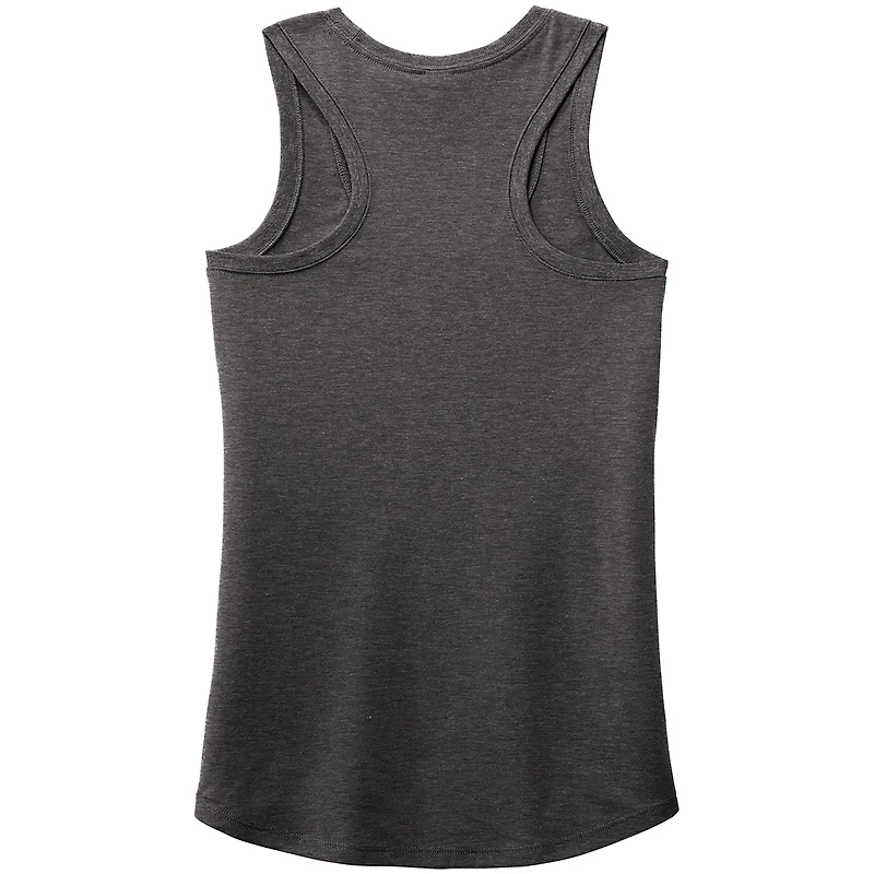 Women's Spire Motorsports Charcoal Carson Hocevar Tri-Blend Tank Top