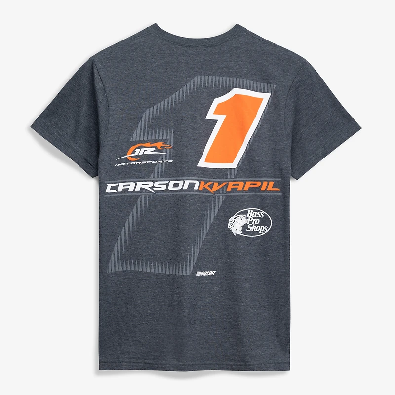 Men's Classic Ink Heather Gray Carson Kvapil Lifestyle T-Shirt