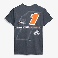 Men's Classic Ink Heather Gray Carson Kvapil Lifestyle T-Shirt