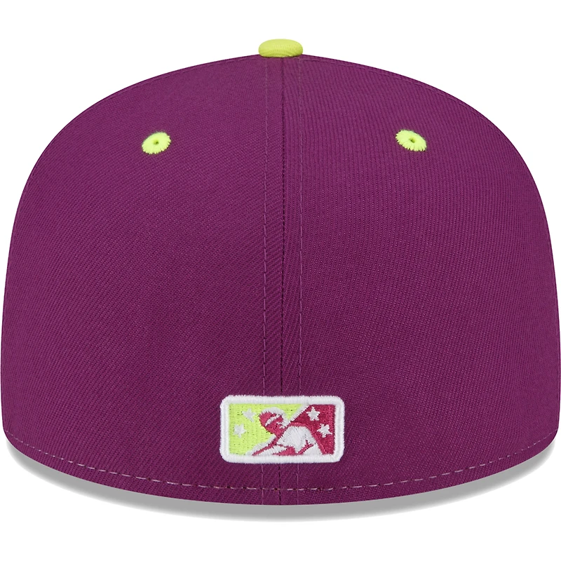 Casquette ajustée New Era White Cedar Rapids Kernels Copa De La Diversion 59FIFTY pour homme