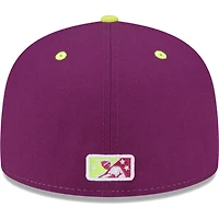 Casquette ajustée New Era White Cedar Rapids Kernels Copa De La Diversion 59FIFTY pour homme