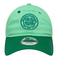 Casquette ajustable 9TWENTY verte Celtic Contract de New Era pour homme