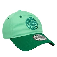 Casquette ajustable 9TWENTY verte Celtic Contract de New Era pour homme