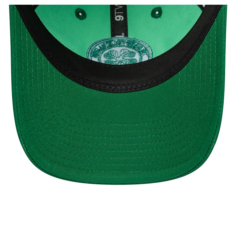 Casquette ajustable 9TWENTY verte Celtic Contract de New Era pour homme