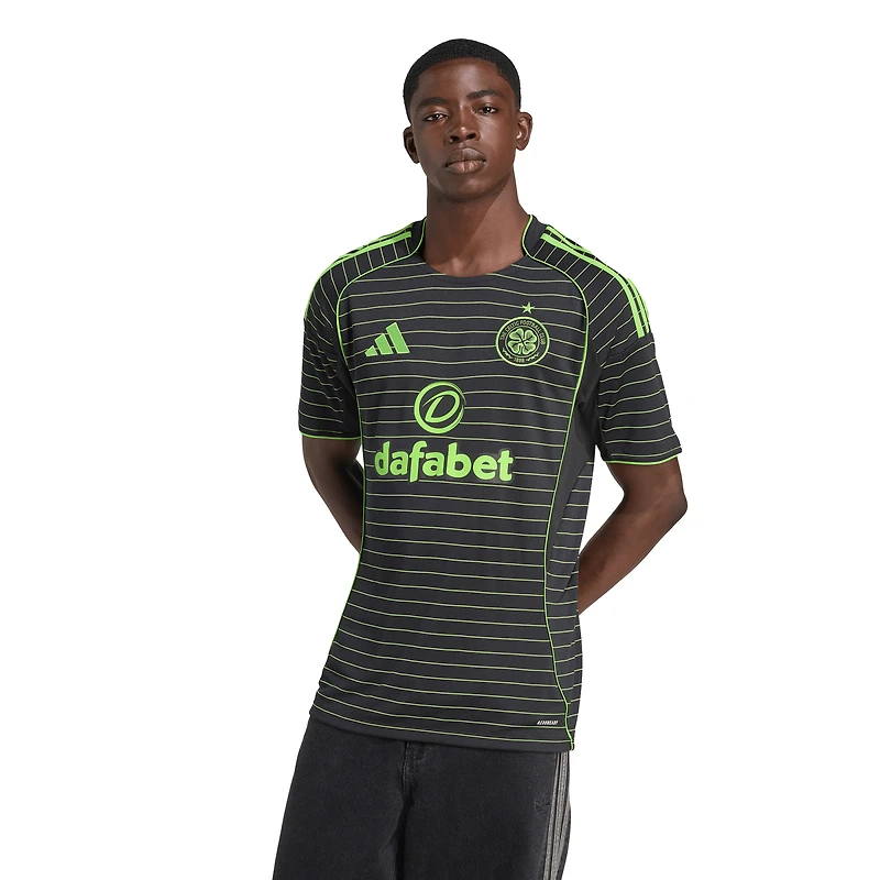 Maillot réplique extérieur noir adidas Celtic 2025/26 pour homme