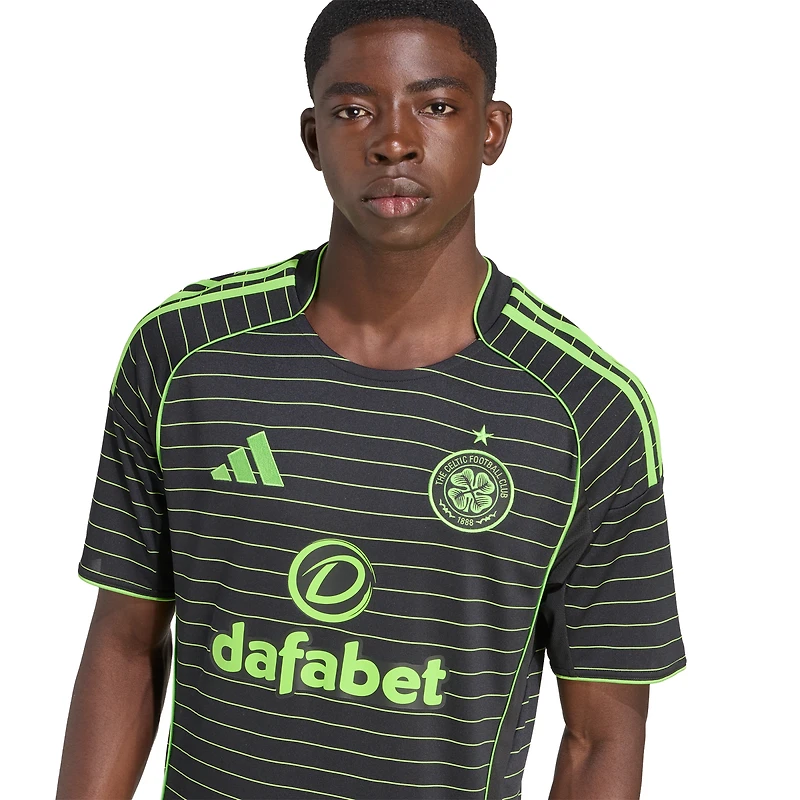 Maillot réplique extérieur noir adidas Celtic 2025/26 pour homme