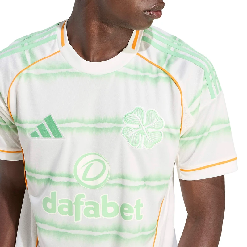 Maillot réplique blanc adidas Celtic 2025/26 pour homme