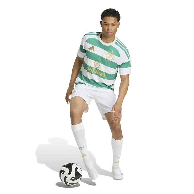 Maillot authentique domicile adidas Celtic blanc 2026/27 pour homme