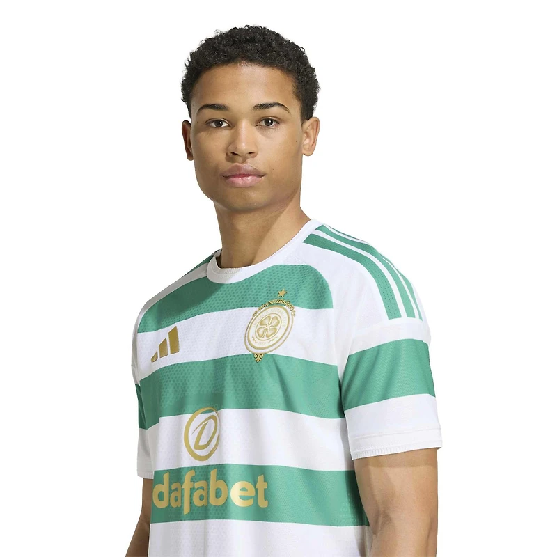 Men's adidas White Celtic Home 2026/27 Authentic Jersey