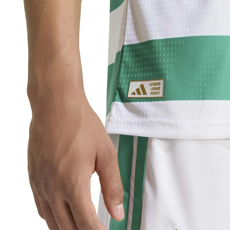Men's adidas White Celtic Home 2026/27 Authentic Jersey