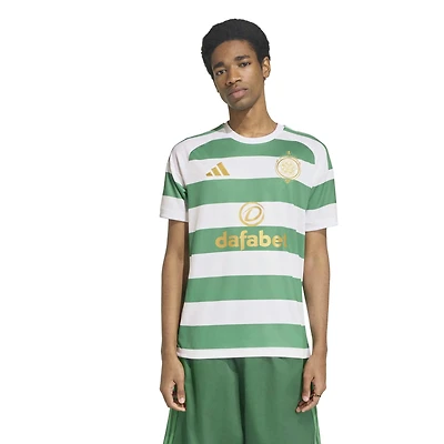 Men's adidas White Celtic Home 2026/27 Replica Jersey