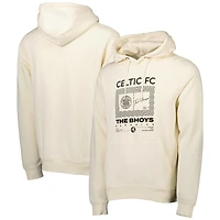 Men's Cream Celtic Fashion Pullover Hoodie
