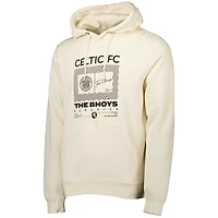 Men's Cream Celtic Fashion Pullover Hoodie