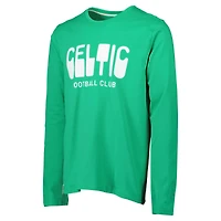 Men's Green Celtic Heavy Long Sleeve T-Shirt